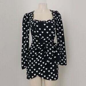 F21 - Heart Print Dress